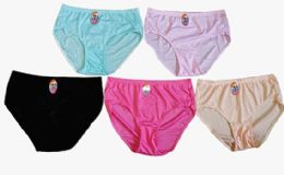 240 Wholesale Girls Cotton Panty Assorted Colors & Sizes