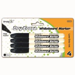 96 Wholesale Four Piece Dry Erase Marker
