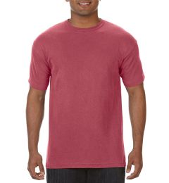 24 Pieces Men's Crimson Short Sleeve T-Shirts, Size Xlarge - Mens T-Shirts