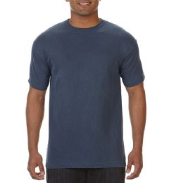 24 Pieces Men's Denim Short Sleeve T-Shirts, Size Large - Mens T-Shirts