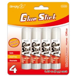 96 Wholesale Four Pack Glue Stick