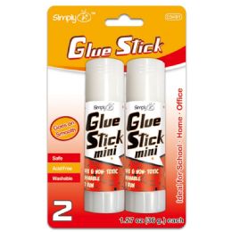 96 Wholesale Two Pack Glue Stick