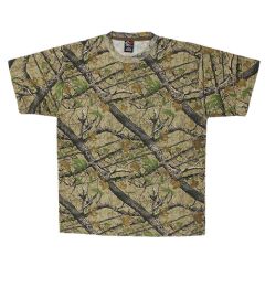 24 Wholesale Men's Camoflage Short Sleeve T-Shirt , Size 2xlarge