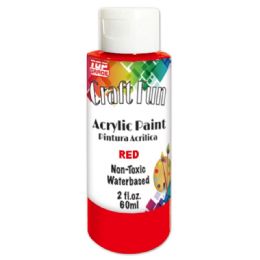 96 Wholesale Acrylic Paint Red