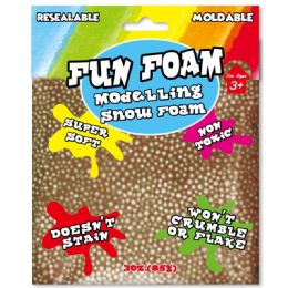 96 Units of Modeling Foam Snow Coffee - Clay & Play Dough