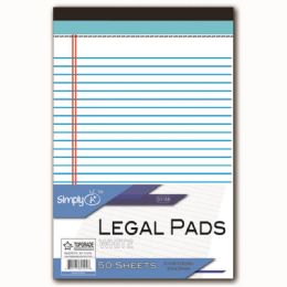 48 Wholesale Legal Pad In White
