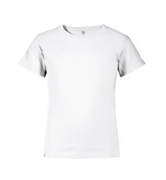 24 Pieces Youth White T-Shirt, Size Small - Boys T Shirts