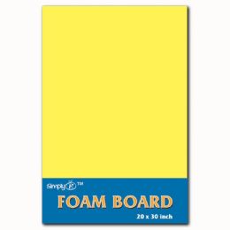 50 Bulk Foam Board In Yellow