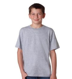 24 Pieces Youth Heather Grey T-Shirt, Size xs - Boys T Shirts