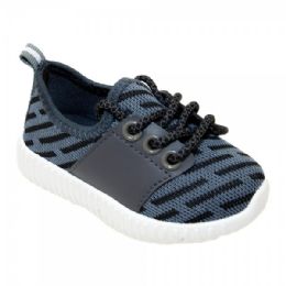 9 Units of Kids Bar Jogger In Gray - Boys Sneakers
