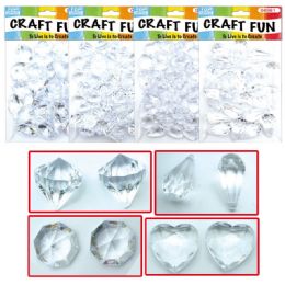 48 Wholesale Acrylic Crystal Clear