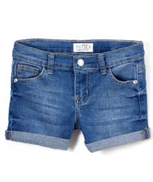 12 of Girls' Denim Shorts Size 4-6x