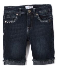 12 Wholesale Girls' Bermuda Shorts. Size 4-6x