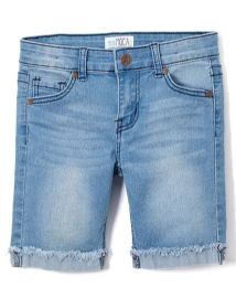 12 Wholesale Girls' Bermuda Shorts. Size 7-14