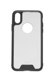 12 Wholesale For Iphone X Clear Case Black