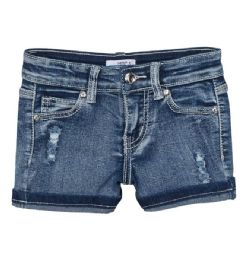 12 Wholesale Girls' Denim Shorts. Size 7-14