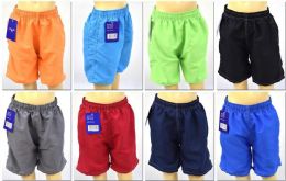 72 of Boy's Assorted Color Bathing Suit