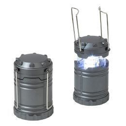 24 Wholesale Pull Up Lantern In Grey