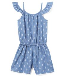 6 Wholesale Girls' Rayon Romper In Size 5-6x