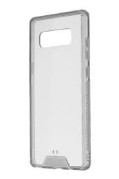 12 Wholesale For Galaxy Note 8 Clear Case Gray