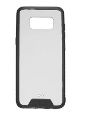 12 Wholesale For Galaxy S8 Clear Case Black