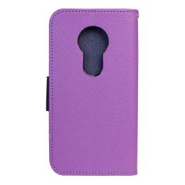 12 Wholesale For E5 Play Purple Wallet Case