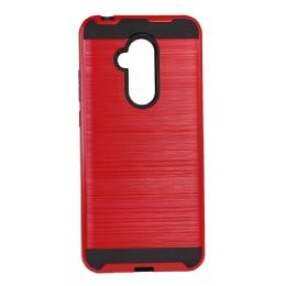 12 Wholesale For Alcatel 7 Red Metallic Case