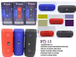 4 Pieces Tall Led Bluetooth Portable Speaker - Speakers and Microphones