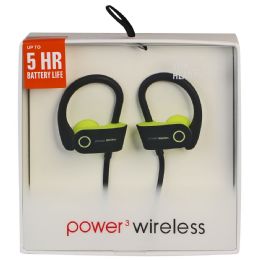 6 Wholesale Power 3 Wireless Black And Green