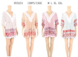 120 Wholesale Tunic Top Assorted