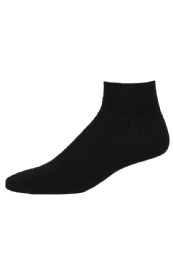 240 Pairs Power Club Quarter Sports Socks - Mens Ankle Sock