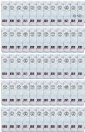 240 Wholesale Yacht & Smith Women's Cotton Terry Cushioned Usa Logo Athletic White Tube Socks