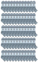 60 Pieces Yacht & Smith Women's Lightweight Cotton Gray Quarter Ankle Socks - Womens Ankle Sock