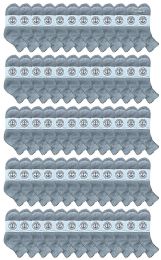 Yacht & Smith Women's Lightweight Cotton Gray Quarter Ankle Socks