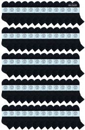Yacht & Smith Women's Black Quarter Ankle Socks - Size 9-11
