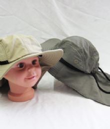 36 Wholesale Kid's Bucket Hat With Draw String