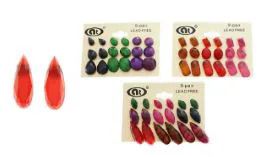 288 Units of Multiple Color Post Earrings - Earrings