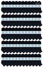 120 Bulk Yacht & Smith Men's Cotton Quarter Ankle Sport Socks Size 10-13 Solid Black