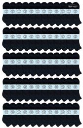 240 Bulk Yacht & Smith Men's Cotton Quarter Ankle Sport Socks Size 10-13 Solid Black