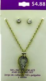 36 Pieces Necklace And Earring Set - Necklace Sets