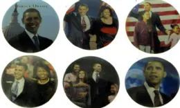 144 Units of Obama Pins - Hat Pins & Jacket Pins