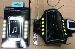 36 Pieces Jogging Reflective Arm Band Led Cell Phone / Accessory Holder - Cell Phone & Tablet Cases