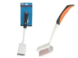 96 Wholesale Cleaning Brush -Grey,orange