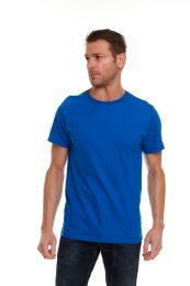 Men's Cotton Short Sleeve T-Shirt Size X-Large - Blue