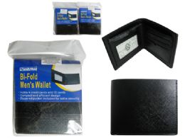 288 Wholesale Men's BI-Fold Wallet