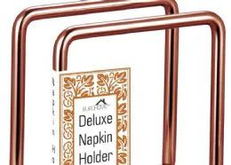 12 Pieces Heavy Duty Copper Napkin Holder - Napkin and Paper Towel Holders