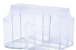 8 Wholesale 5 Compartment Acrylic Cutleryand Napkin Holder