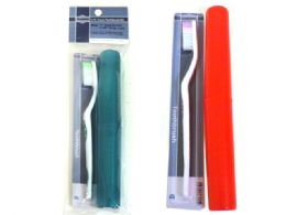 144 Wholesale 2pc Toothbrush Travel Set