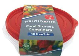 12 Wholesale 3 Pack Food Storage Containers
