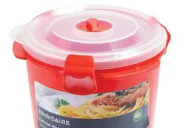 6 Units of Round Microwave Container - Microwave Items